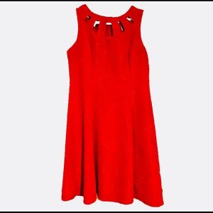 AGB New With Tags Red Dress Size 12 Christmas